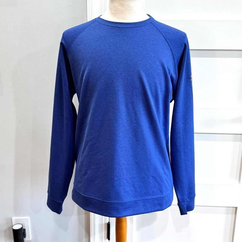 Holderness & Bourne Betts Dry Luxe Performance Tailored Fit Sweatshirt. Heathere
